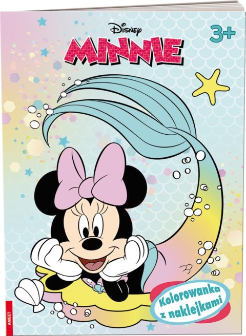 Ameet: DISNEY - Myszka Minnie. Kolorowanka z Naklejkami