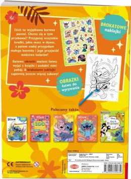 Ameet: DISNEY - Stich. Megakolorowanka. Brokatowe Naklejki