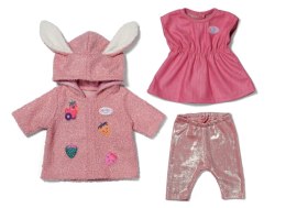 BABY born Coat Set with Dress 43cm Zestaw ubrań dla lalek