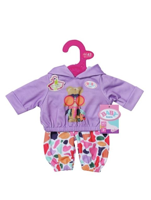BABY born Hoodie Outfit 43cm Zestaw ubrań dla lalek