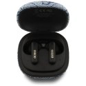 Guess 4G Classic Metal Logo - Słuchawki Bluetooth TWS ENC + etui ładujące (niebieski)