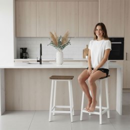 Hoker Kent biały skandynawski postarzany dąb