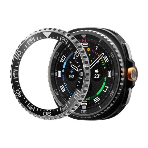 Spigen Bezel Tune Pro Diver - Obudowa / Pierścień ochronny do Samsung Galaxy Watch 8 Classic 46 mm (Silver)