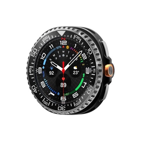 Spigen Bezel Tune Pro Diver - Obudowa / Pierścień ochronny do Samsung Galaxy Watch 8 Classic 46 mm (Silver)