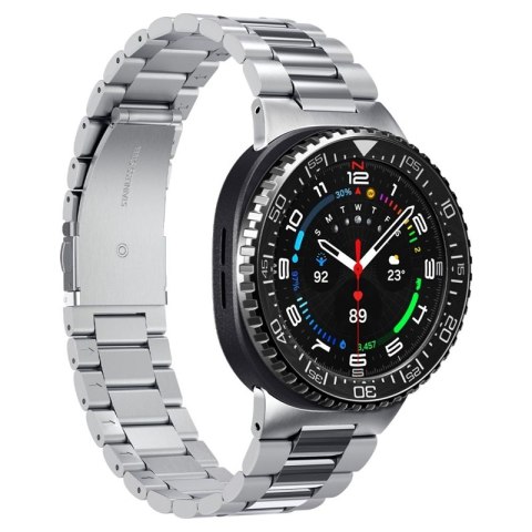 Spigen Bezel Tune Pro Diver - Obudowa / Pierścień ochronny do Samsung Galaxy Watch 8 Classic 46 mm (Silver)