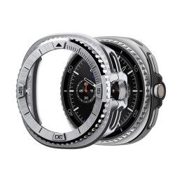 Spigen Bezel Tune Pro Pilot - Obudowa / Pierścień ochronny do Samsung Galaxy Watch 8 Classic 46 mm (Silver)