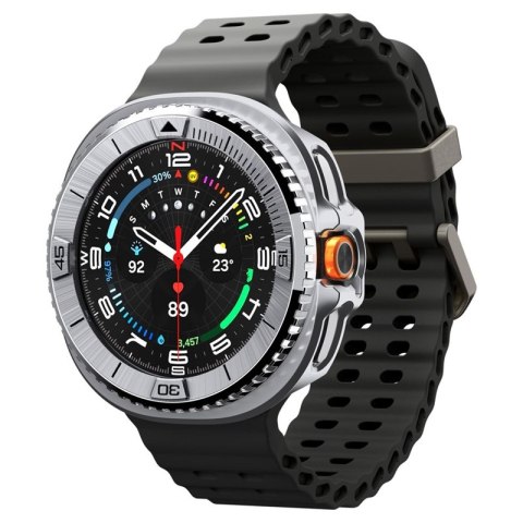Spigen Bezel Tune Pro Pilot - Obudowa / Pierścień ochronny do Samsung Galaxy Watch 8 Classic 46 mm (Silver)
