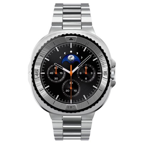 Spigen Bezel Tune Pro Pilot - Obudowa / Pierścień ochronny do Samsung Galaxy Watch 8 Classic 46 mm (Silver)