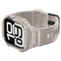 Spigen Rugged Armor Pro V2 - Pasek z obudową do Apple Watch 10 / 11 42 mm (Dune Beige)