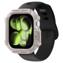 Spigen Rugged Armor V2 - Obudowa do Apple Watch 10 / 11 42 mm (Dune Beige)