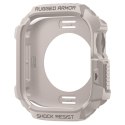 Spigen Rugged Armor V2 - Obudowa do Apple Watch 10 / 11 42 mm (Dune Beige)