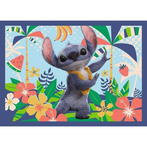 Trefl: Puzzle 4w1 - Lilo&Stitch Wakacje na Hawajach
