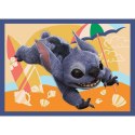 Trefl: Puzzle 4w1 - Lilo&Stitch Wakacje na Hawajach