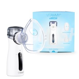 VITAMMY eMESH Inhalator siateczkowy, maska dla dzieci i dorosłych, wyświetlacz