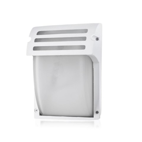 Kinkiet ogrodowy V-TAC szkło biały mat VT-754