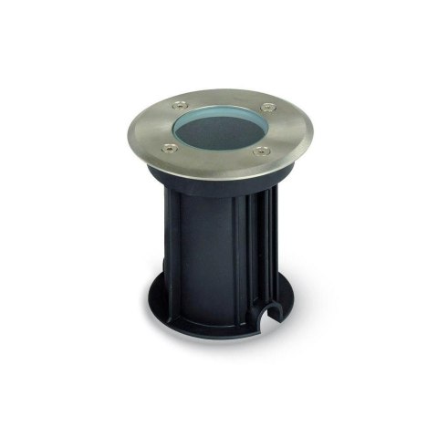 Oprawa gruntowa ogrodowa najazdowa okrągła stal szczotkowana GU10 IP65 V-TAC VT-7677