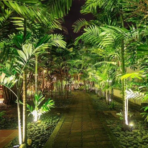 Oprawa gruntowa ogrodowa wbijana aluminium GU10 czarna IP44 V-TAC VT-769 3 lata gwarancji