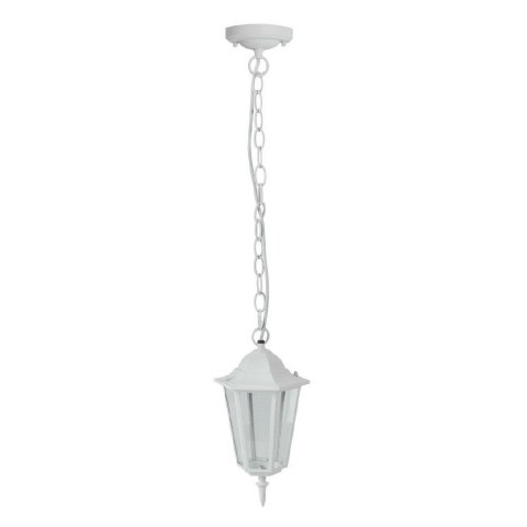 Oprawa zwieszana ogrodowa na łańcuchu V-TAC E27 lamp biały mat VT-752