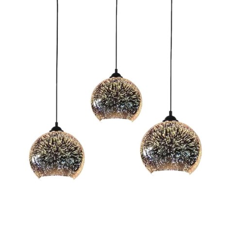 Oprawa zwieszana V-TAC 3D efekt gwiazd E27 fi200 VT-7206 5 lat gwarancji