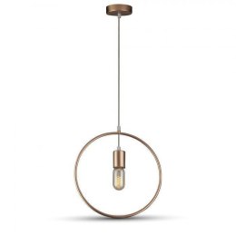 Oprawa Zwieszana V-TAC Koło Szampański Złoty VT-7322-CG 5 Lat Gwarancji