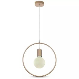 Oprawa Zwieszana V-TAC Koło Szampański Złoty VT-7322-CG 5 Lat Gwarancji