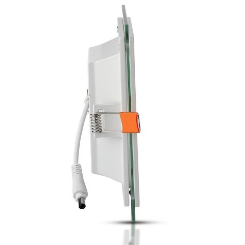 Panel LED V-TAC 12W LED Szkło Kwadrat VT-1202G 4000K 840lm