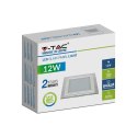 Panel LED V-TAC 12W LED Szkło Kwadrat VT-1202G 4000K 840lm
