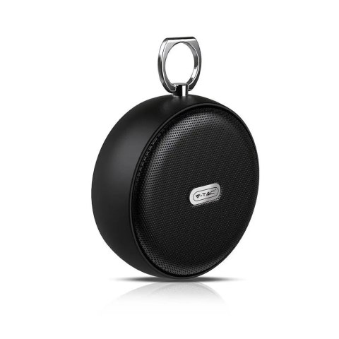 Przenośny głośnik bluetooth micro USB wysokiej jakości przewód 800mAh czarny V-TAC VT-6211