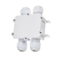 Puszka złączka mufa hermetyczna 4x4Pin biała 0.5-4mm2 średnica przewodu 8-12mm IP68 V-TAC VT-871