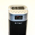 Wentylator wieżowy V-TAC z wyświetlaczem temperatury i pilotem 55W 120cm czarny VT-5546