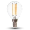 Żarówka LED V-TAC 4W Filament E14 P45 Kulka VT-1996 6400K 400lm