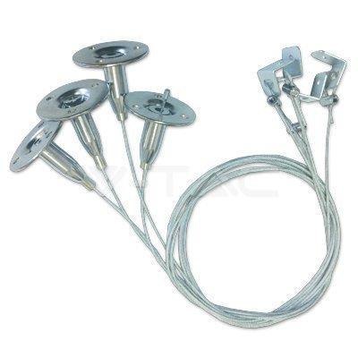 Zawiesia linki montażowe do paneli LED V-TAC VT-1200