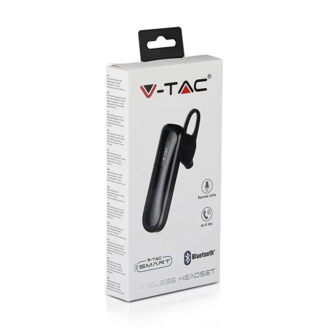 Zestaw słuchawkowy V-TAC bluetooth 70mAh czarny VT-6700