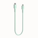 KABEL USB-C / USB-C Greencell PowerFlex 200cm PD 100W zielony silikonowy