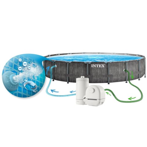 Basen ogrodowy stelażowy 549 x 122 cm 12w1 INTEX 26744