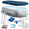 Basen ogrodowy stelażowy 610 x 305 cm zestaw 12w1 INTEX 26798