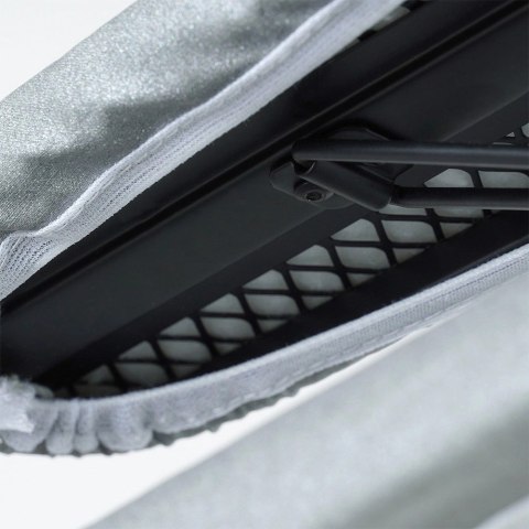 Deska do Prasowania Rękawów Koszul Szara Solidna Mała VILDE 50 x 13,5 cm