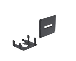 Ergonomic Solutions SpacePole Kiosk SPK601-02 akcesorium do systemów POS Pokrywa drukarki POS Czarny Metal