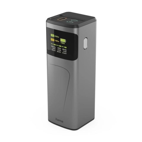 Hama High Power Litowo-jonowa (Li-Ion) 24000 mAh Szary