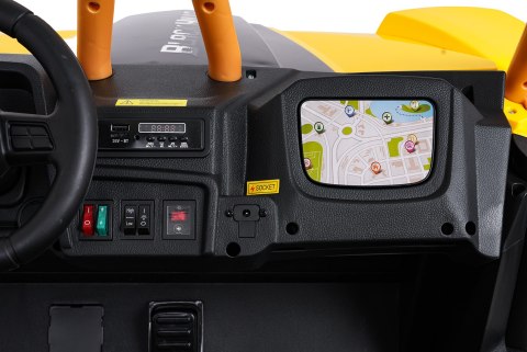 Pojazd Buggy Arctic Cat WILDCAT XX Żółty