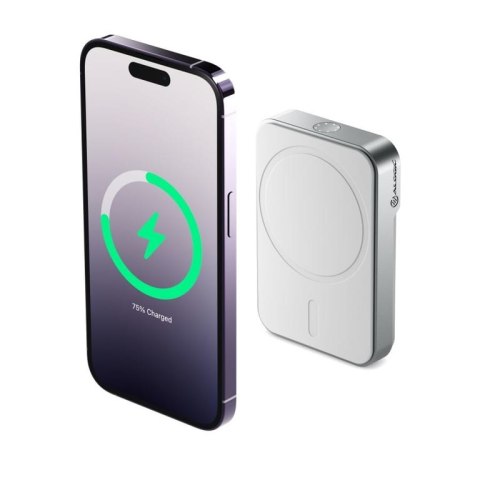 ALOGIC MSPB5KWH bank mocy 5000 mAh Bezprzewodowe ładowanie Biały