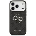 Guess 4G Big 4G Classic Logo - Etui iPhone 17 Pro Max (czarny / srebrny)