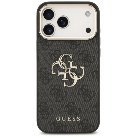 Guess 4G Big 4G Classic Logo - Etui iPhone 17 Pro Max (czarny / złoty)