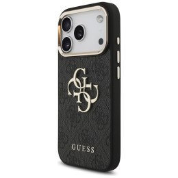 Guess 4G Big 4G Classic Logo - Etui iPhone 17 Pro (czarny / złoty)