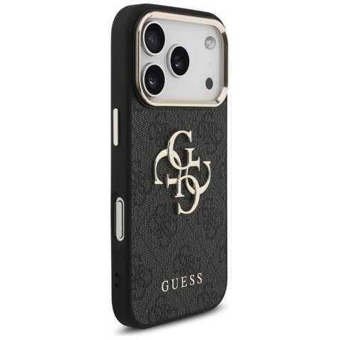 Guess 4G Big 4G Classic Logo - Etui iPhone 17 Pro (czarny / złoty)
