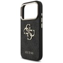 Guess 4G Big 4G Classic Logo - Etui iPhone 17 Pro (czarny / złoty)