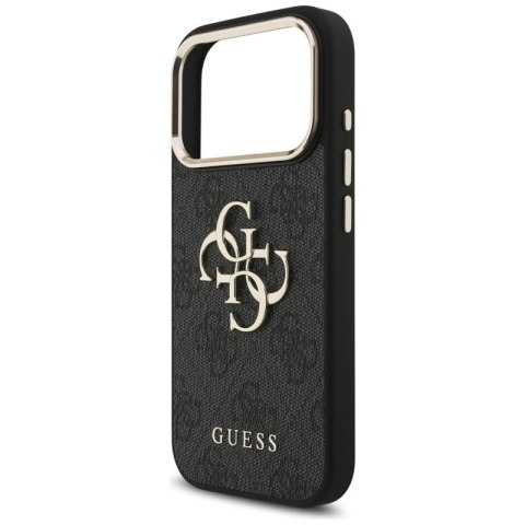 Guess 4G Big 4G Classic Logo - Etui iPhone 17 Pro (czarny / złoty)
