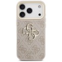 Guess 4G Big 4G Classic Logo - Etui iPhone 17 Pro (różowy / złoty)