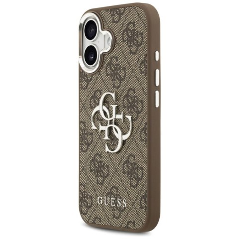 Guess 4G Big 4G Classic Logo - Etui iPhone 17 (brązowy / srebrny)