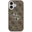 Guess 4G Big 4G Classic Logo - Etui iPhone 17 (brązowy / srebrny)